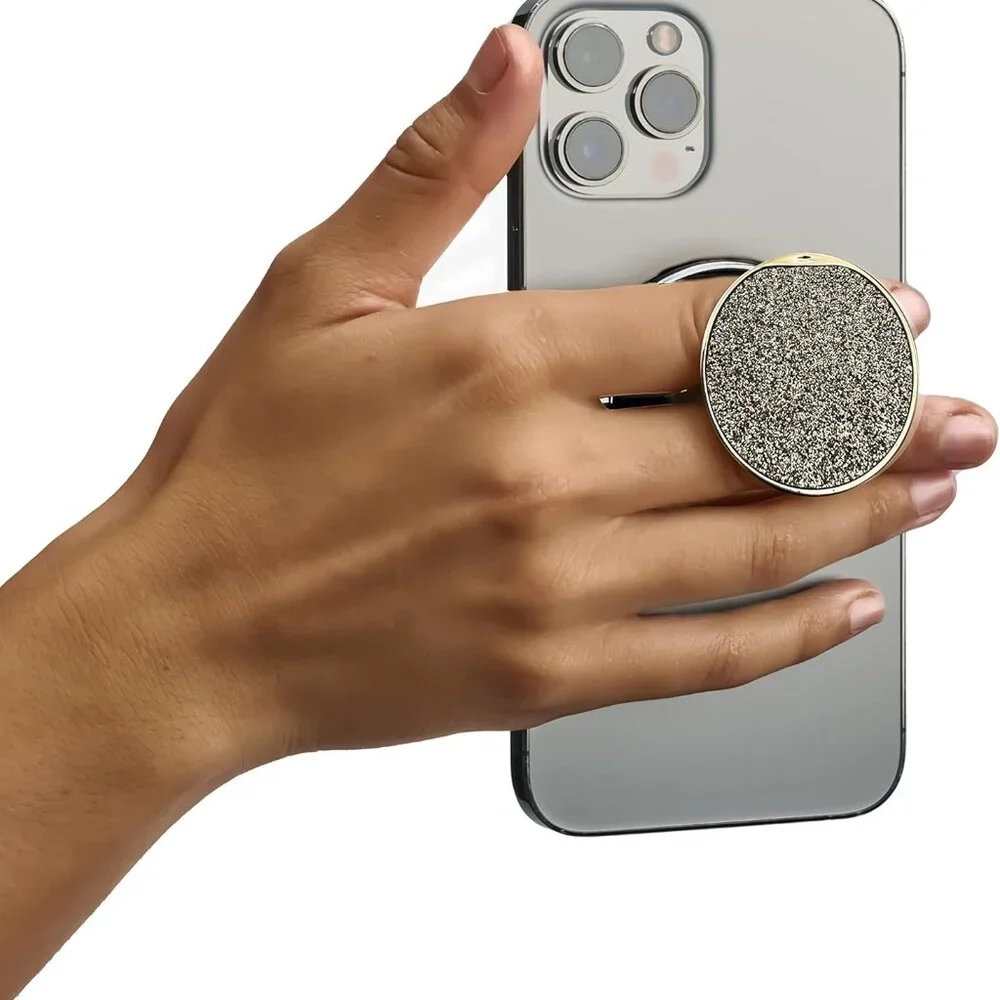 HANDL Gold Glitter‎ Universal Phone Grip & Stand (BRAND NEW IN PACKAGE!)